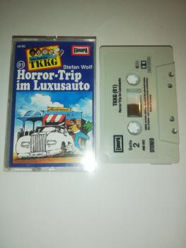TKKG Folge 81 Horror-Trip im Luxusauto Grau 490962-209 Europa(Großes Fenster)